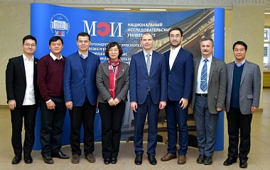 Делегация Северокитайского электроэнергетического университета в НИУ "МЭИ"
